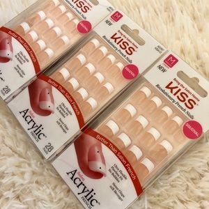 KISS Acrylic French Tip Nails